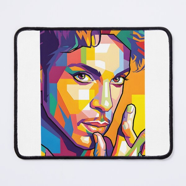 Item preview, Vibrant Prince Pop Art Portrait with Bold Colors and Retro Style designed and sold by yams93.