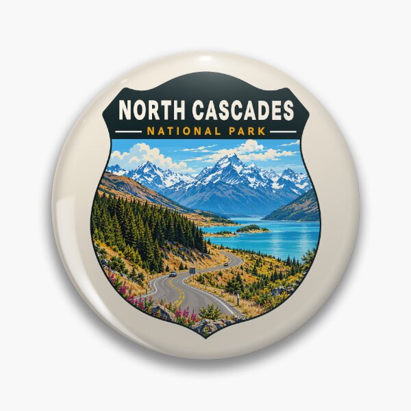 Artikelvorschau, North Cascades National Park entworfen und verkauft von Gideon Emmerich.