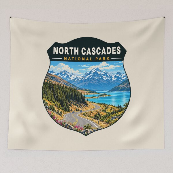 Artikelvorschau, North Cascades National Park entworfen und verkauft von Gideon Emmerich.
