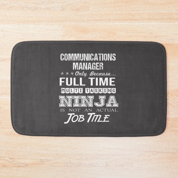 Item preview, Communications Manager Role Design for Professionals and Team Leaders designed and sold by SaifMohamed.
