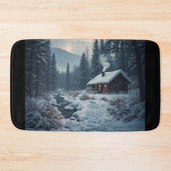 Item preview, Creekside in the winter designed and sold by CreekSideCreat.