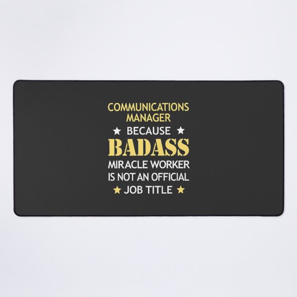 Item preview, Funny Communications Manager Birthday Gift Design for Cool Professionals designed and sold by SaifMohamed.