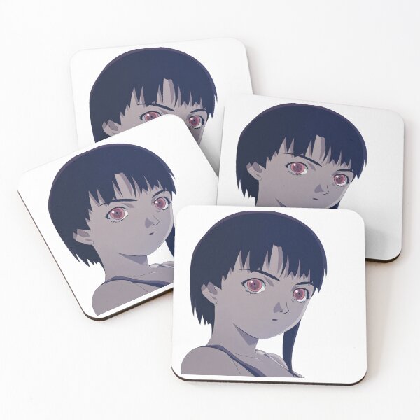 Item preview, Lain Quiet Portrait designed and sold by Migi-Desu.
