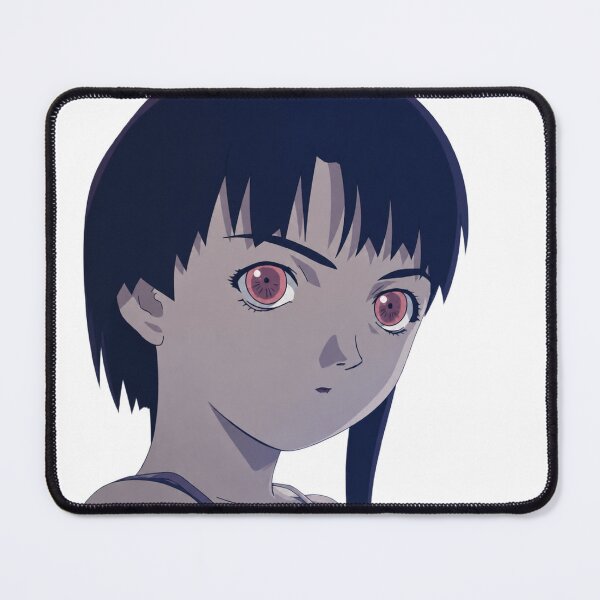 Item preview, Lain Quiet Portrait designed and sold by Migi-Desu.
