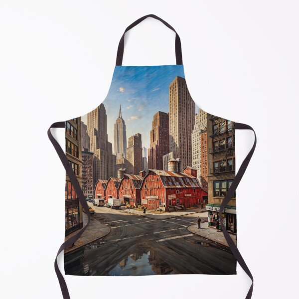 Artikelvorschau, Red Barns In Middle Of NYC entworfen und verkauft von Home Decor Art.