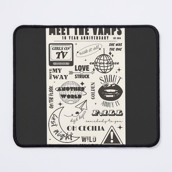 Item preview, Meet The Vamps Year Anniversary Celebration Print Design designed and sold by Unwind Today.