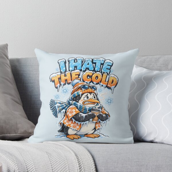 Item preview, I Hate the Cold – Chilly Penguin designed and sold by AwesomeBeyondLimits.
