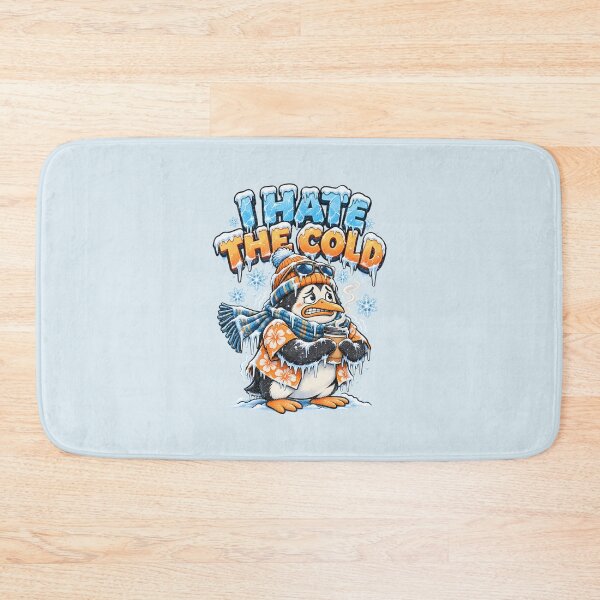 Item preview, I Hate the Cold – Chilly Penguin designed and sold by AwesomeBeyondLimits.