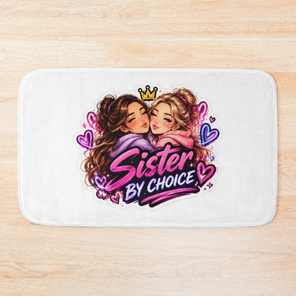 Item preview, Sister By Choice Best Friend Art designed and sold by lorand-designs.