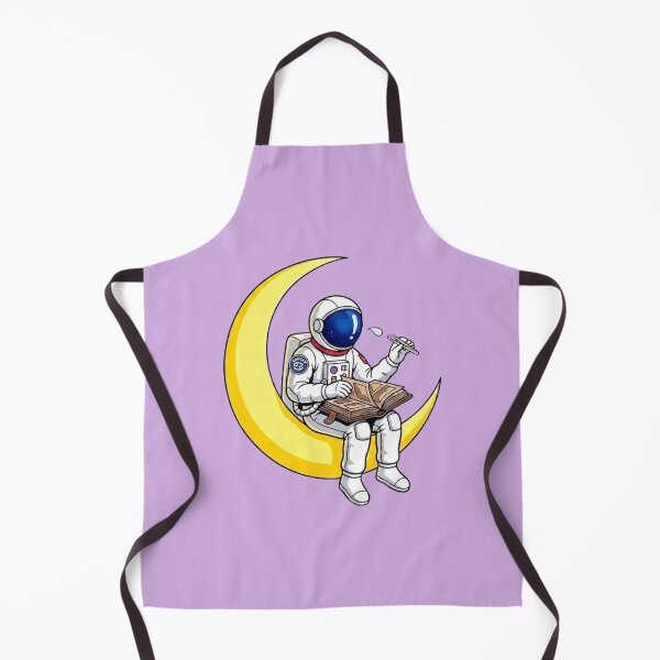 Item preview, Cancer Zodiac Nostalgic Astronaut on Crescent Moon designed and sold by Rare By Hero.