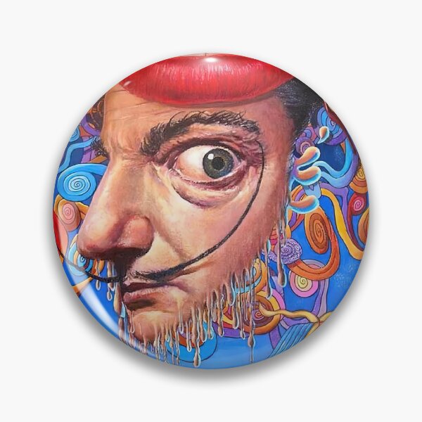 Item preview, le visage iconique de Salvador Dalí designed and sold by Matari-matari.