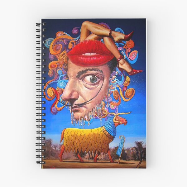Item preview, le visage iconique de Salvador Dalí designed and sold by Matari-matari.