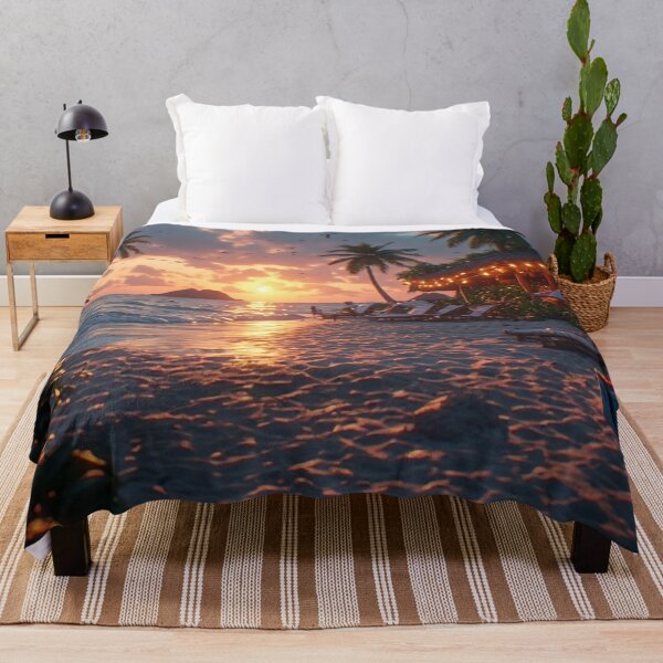 Item preview, Golden Hour Tiki Paradise designed and sold by CreekSideCreat.