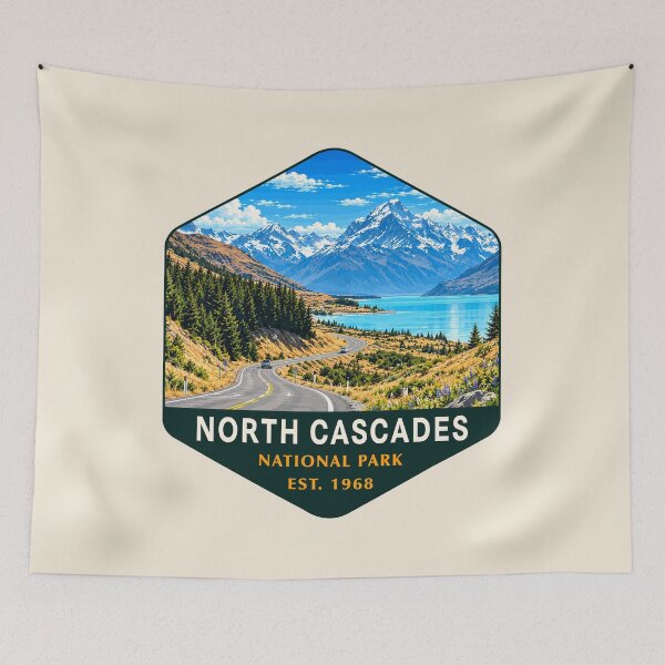 Artikelvorschau, North Cascades National Park entworfen und verkauft von Gideon Emmerich.