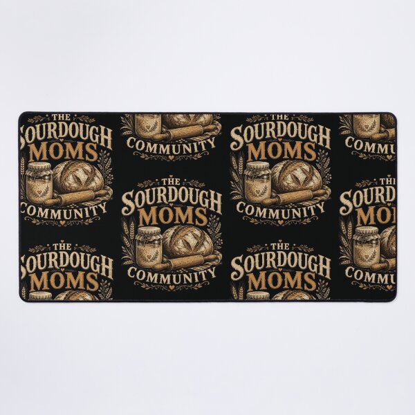 Item preview, Sourdough Moms Community Baking – Vintage Bread Maker Artisan Flour Gift designed and sold by PrintSpire Studios.