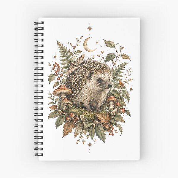 Artikelvorschau, Igel – Kleiner Waldwanderer entworfen und verkauft von Shadow Sprite Art.