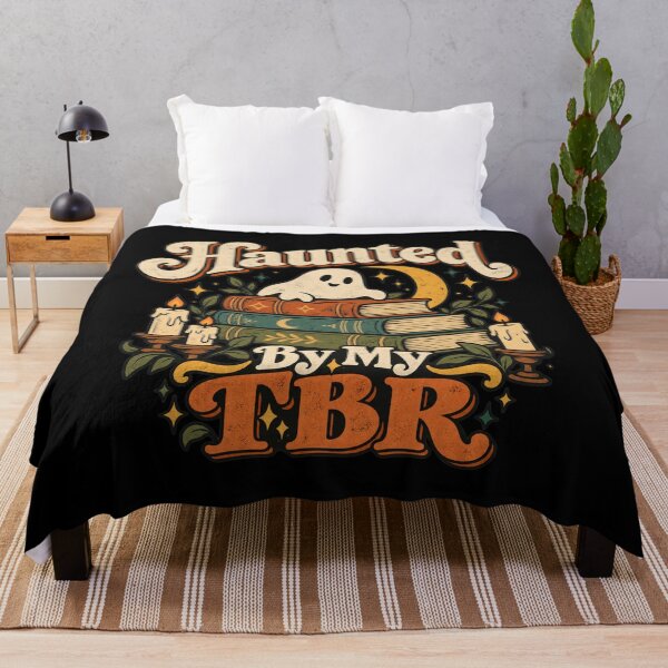 Item preview, Haunted By My TBR Spooky Reader Humor designed and sold by DreamLayerStudio.