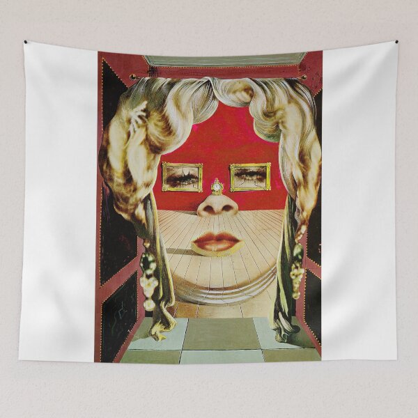 Item preview, Salvador Dalí, Face of Mae West Which May Be Used as an Apartment, 1935 designed and sold by Matari-matari.
