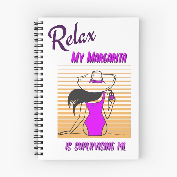 Item preview, RELAX - My Margarita is supervising me  designed and sold by CreationsbYKz.
