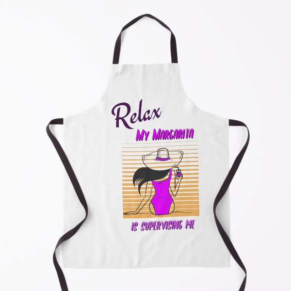 Item preview, RELAX - My Margarita is supervising me  designed and sold by CreationsbYKz.