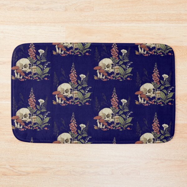 Item preview, All Plants Are Edible Vintage Poisonous Plant Design – Dark Cottagecore Skull Graphics designed and sold by PrintSpire Studios.