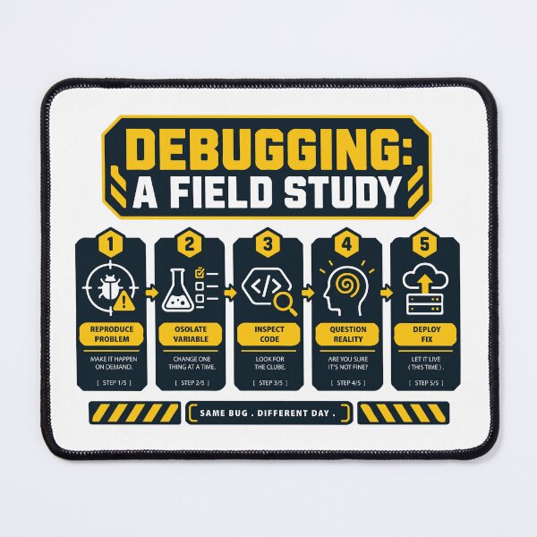 Artikelvorschau, Debugging einer Feldstudie Lustiges Programmierer-Softwareentwickler-Coding-T-Shirt entworfen und verkauft von Design-Pro-21.