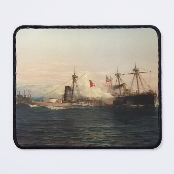 Item preview, Battle of Angamos Huascar vs Cochrane Naval Combat 1879 designed and sold by EdGraphy.