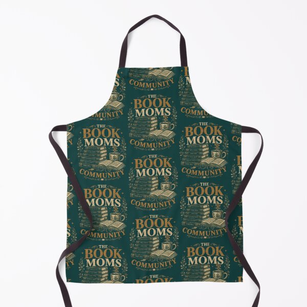 Item preview, Book Moms Community Reading Design – Vintage Literature Coffee Lover Library Graphics designed and sold by PrintSpire Studios.