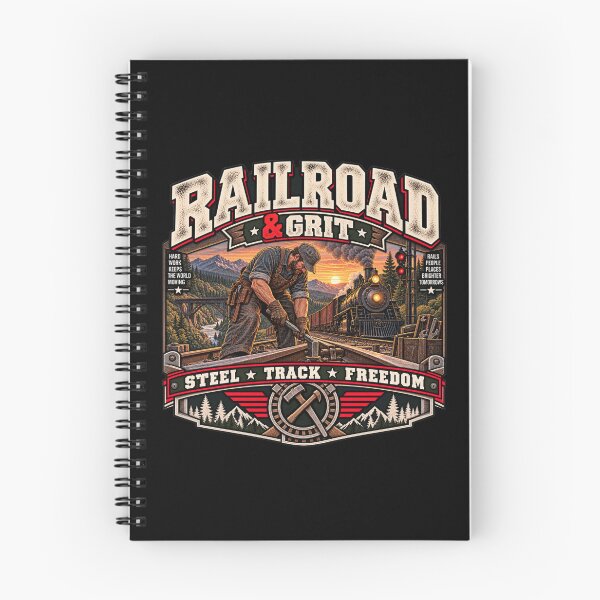 Item preview, Railroad & Grit - Vintage Railroad Worker Americana  designed and sold by DomKo10.