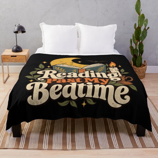 Item preview, Reading Past My Bedtime Night Reader Humor designed and sold by DreamLayerStudio.
