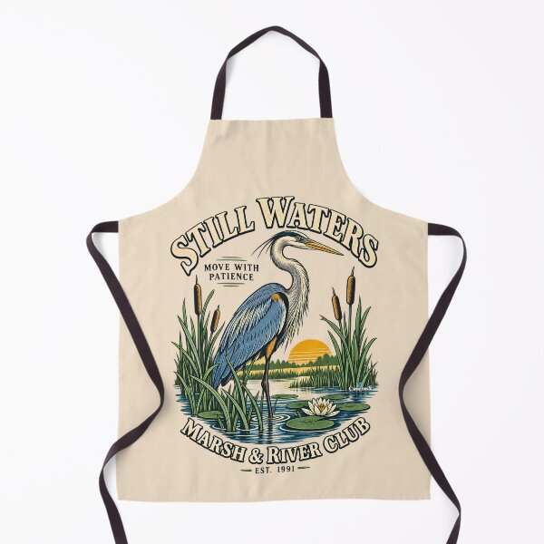 Artikelvorschau, Still Waters Great Blue Heron entworfen und verkauft von EvergreenPark - Tee Studio.