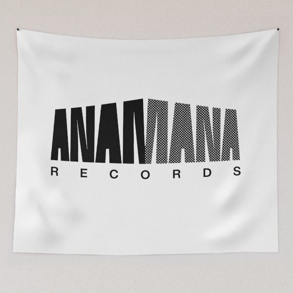 Item preview, ANAMANA Records Halftone Logo DJ designed and sold by WoundedCoffin.