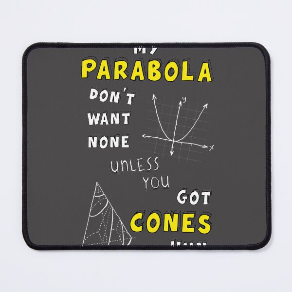 Item preview, My Parabola Mathematical Curve Design for Math Lovers and Science Enthusiasts designed and sold by AbdelAmrani.