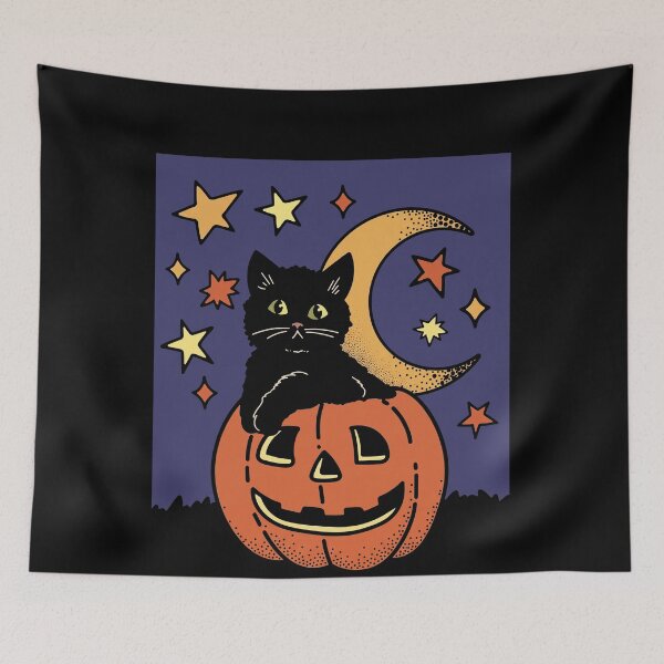 Item preview, Cat Pumpkin Moon designed and sold by juracity.