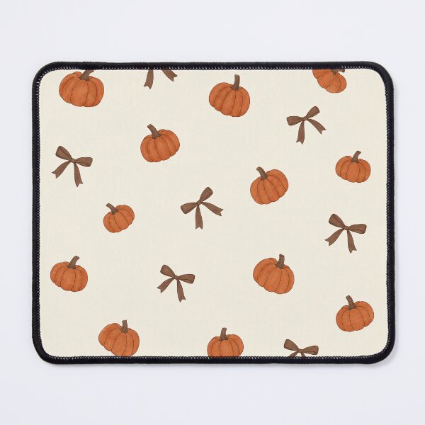 Item preview, Fall Pumpkin Brown Bow Pattern designed and sold by Luv4tete.