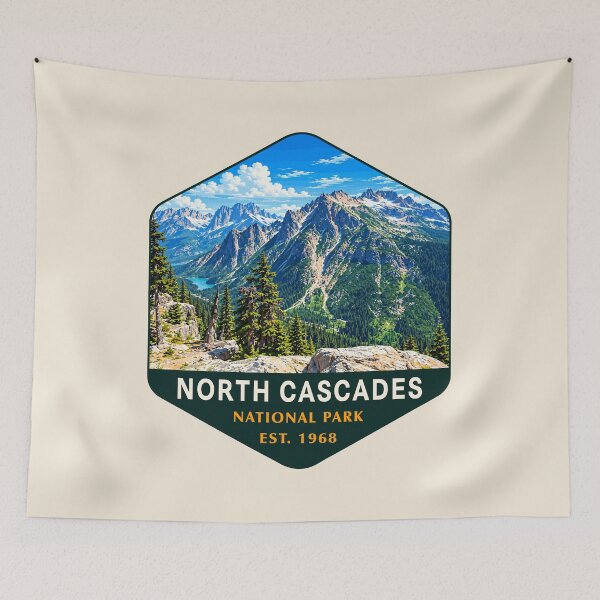 Artikelvorschau, North Cascades National Park entworfen und verkauft von Gideon Emmerich.