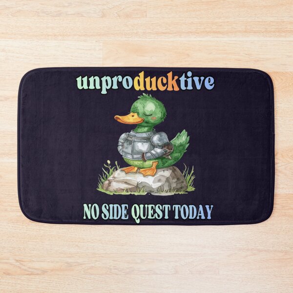 Item preview, UnproDUCKtive – No side quests today designed and sold by LiskoDesign.