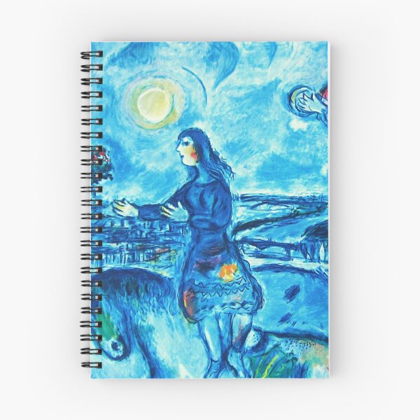 Item preview, Marc Chagall Lithograph:"Lovers Over Paris" designed and sold by Matari-matari.