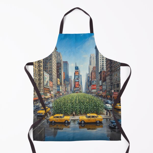 Artikelvorschau, Corn Field Middle NYC Times Square Realism Art entworfen und verkauft von Home Decor Art.