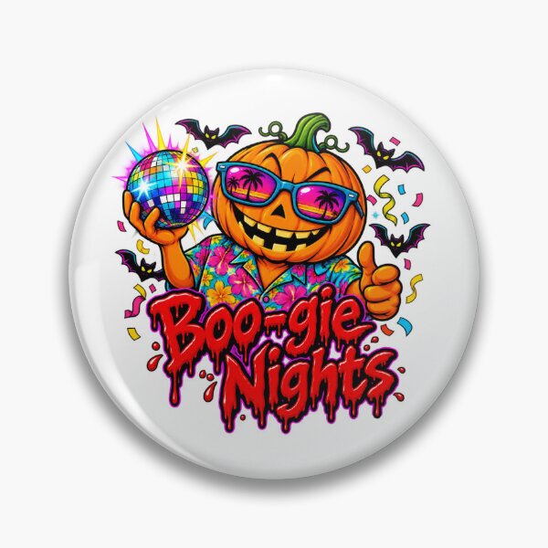 Artikelvorschau, Boogie Nights Disco Pumpkin Halloween entworfen und verkauft von CoolContent Factory.