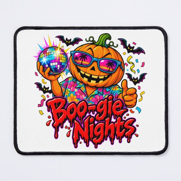 Item preview, Boogie Nights Disco Pumpkin Halloween designed and sold by CoolContent Factory.