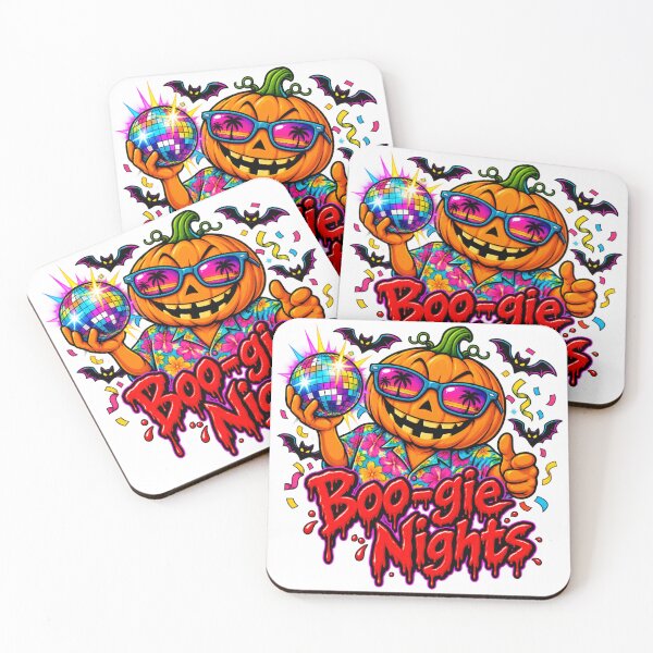 Item preview, Boogie Nights Disco Pumpkin Halloween designed and sold by CoolContent Factory.