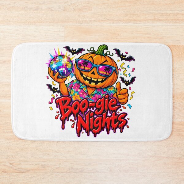 Artikelvorschau, Boogie Nights Disco Pumpkin Halloween entworfen und verkauft von CoolContent Factory.