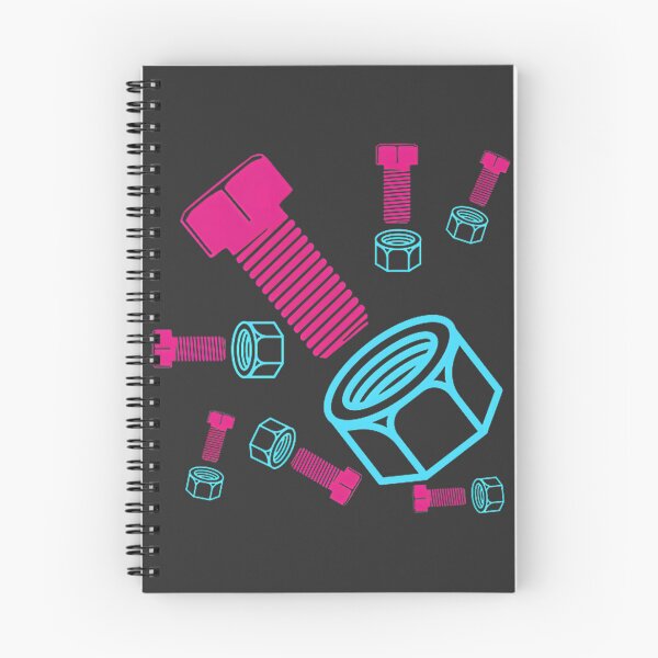 Item preview, Nuts and Bolts Industrial Hardware Illustration Design designed and sold by joshi1987.