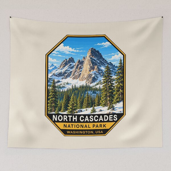Artikelvorschau, North Cascades National Park entworfen und verkauft von Gideon Emmerich.