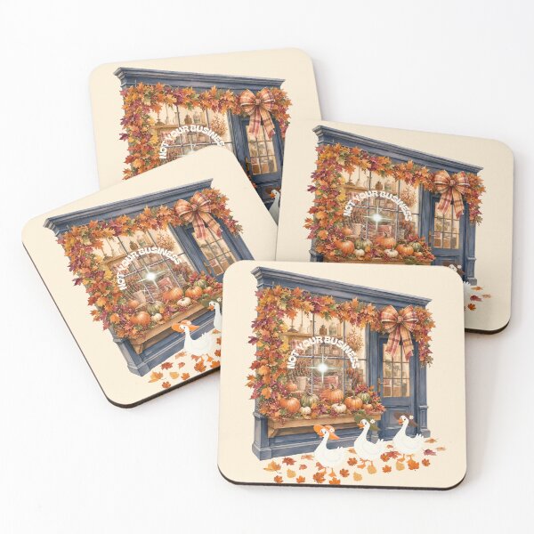 Item preview, Not Your Business Autumn Cottagecore Blue Store Aesthetic designed and sold by stileepensieri.