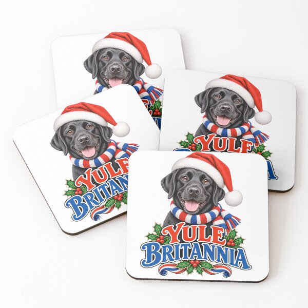 Item preview, British Christmas Labrador designed and sold by CoolYule.