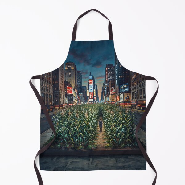 Artikelvorschau, Corn Field Middle NYC Times Square Realism Art entworfen und verkauft von Home Decor Art.