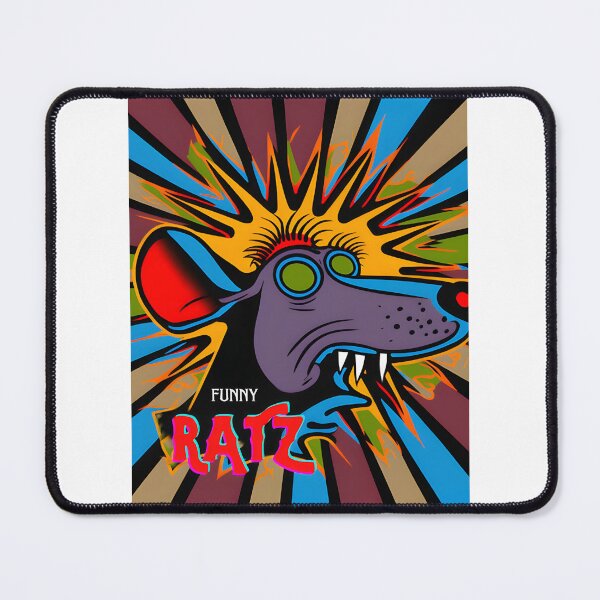 Item preview, Cute and Funny Cartoon Rat Illustration Design designed and sold by Shaanto's Graph.