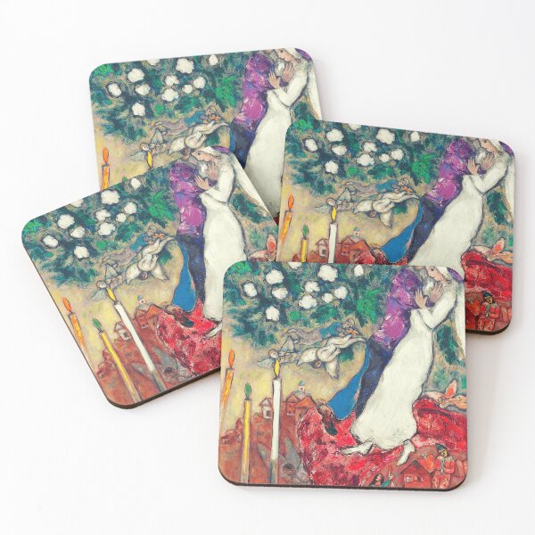 Item preview, Marc Chagall The Three Candles, 1938-1940 Oil on canvas designed and sold by Matari-matari.